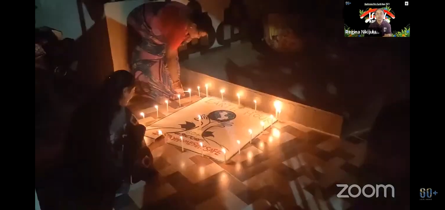 Cuplikan Perayaan Earth Hour