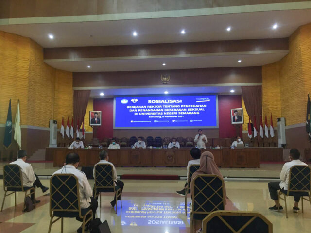 Sosialisasi Kebijakan Rektor Sosialisasi Kebijakan Rektor