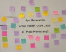 Harapan yang tertempel di dinding pameran. [Adiel/Magang BP2M]