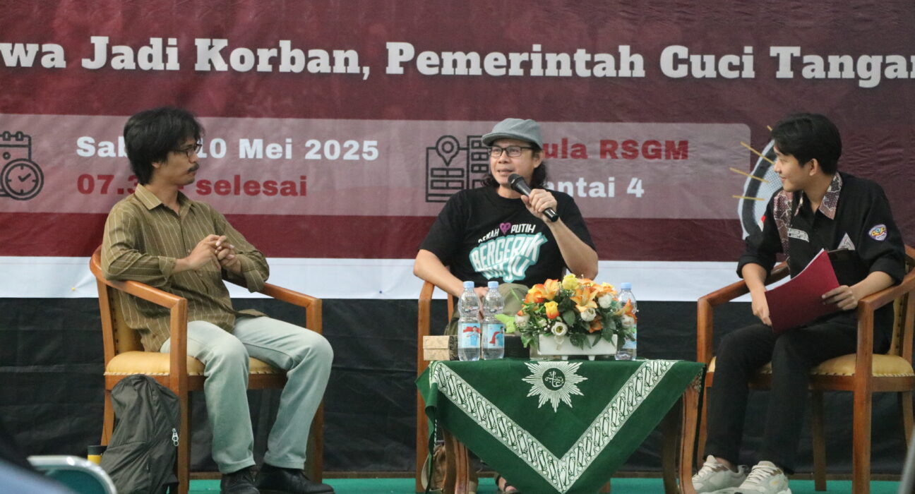 Sesi Talkshow Bersama Mas Daniel dan Bang Cornelius di Aula RSGM Unimus (10/05/2025) [Husein Faiz/Magang BP2M]