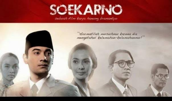 Sampul film "Soekarno" (Sumber: Film Soekarno Indonesia Merdeka, 2013)