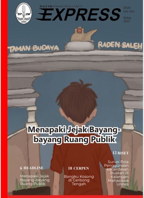 Gambar sampul Express 2025 (Tim artistik BP2M)