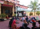 Warga Dukuh Toplek dan Pendem gelar doa bersama untuk ketenangan warga yang tengah diperiksa (Lidwina/ BP2M)
