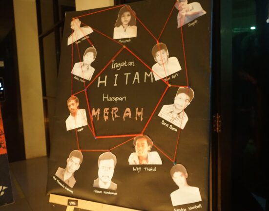 Gambar para korban dari kekerasan hak asasi manusia berat pada bulan September (Selasa, 16/10/205) [BP2M Unnes]