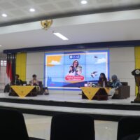 Narasumber dan moderator seminar memulai sesi tanya jawab, Sabtu (01/11/2025) [Sultan/BP2M]