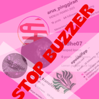 (Kumpulan tangkapan layar akun anonim) [sumber: penulis]