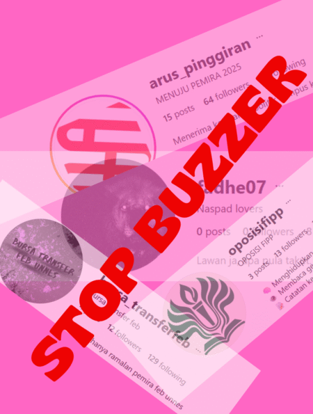 (Kumpulan tangkapan layar akun anonim) [sumber: penulis]