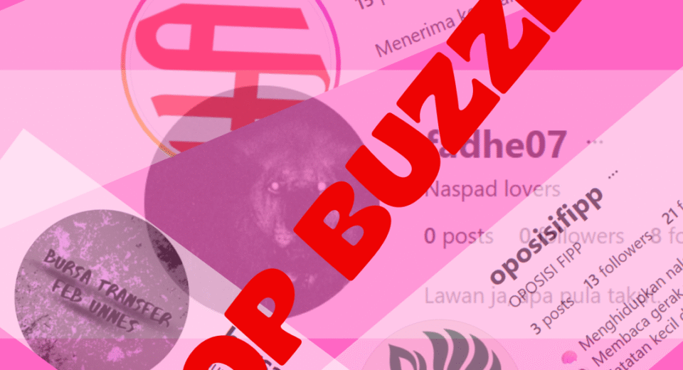 (Kumpulan tangkapan layar akun anonim) [sumber: penulis]