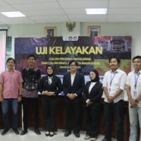 Pasangan calon bersama panelis dan penyelenggara Uji Kelayakan (BP2M) [Minggu, 07/12/2025)