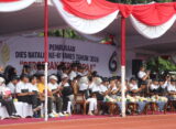 Antusias Civitas Akademika dalam menyaksikan penampilan SDGs dari berbagai fakultas dan lembaga, Kamis (12/02/26) [Bintang/Magang BP2M]