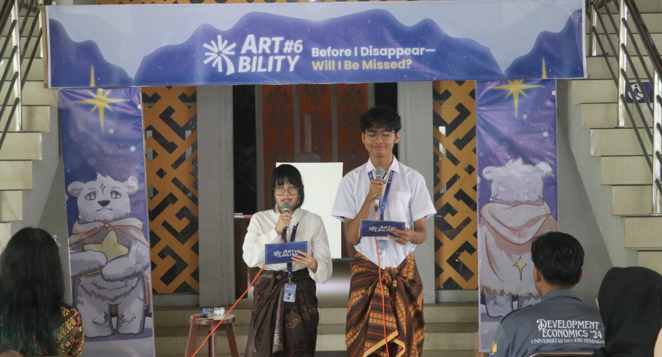 Pembukaan Perdana Acara Pameran Seni Bertajuk ARTBILITY 6 yang Mengusung Tema “Before I Disappear” pada Rabu (11/2/2026) [BP2M/Haidar Ali]