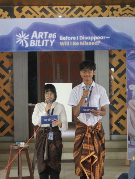 Pembukaan Perdana Acara Pameran Seni Bertajuk ARTBILITY 6 yang Mengusung Tema “Before I Disappear” pada Rabu (11/2/2026) [BP2M/Haidar Ali]