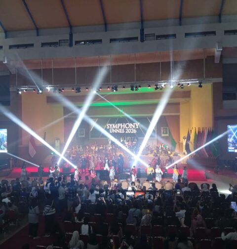 Konser hari musik dunia bertajuk Symphony Unnes 2026, Sabtu (21/6/2026) [Puji Listari]